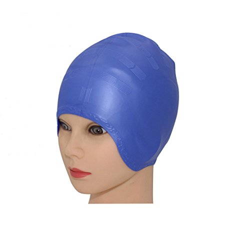 Adult Swim Cap for Men and Women Ear Protection