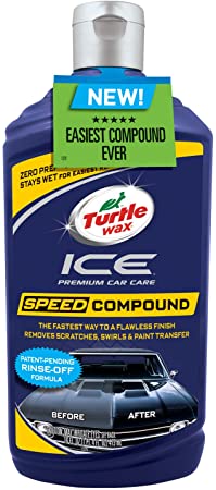 Turtle Wax Speed Compound, 16 oz, White, Bottle