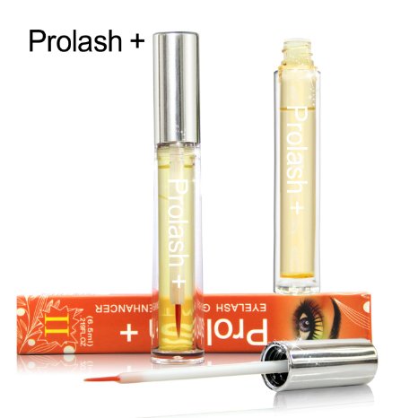 Prolash  Eyelash Growth Enhancing Serum - Grow Thicker and Longer Eyelashes - Best Selling Eyelash and Eyebrow Serum in UK and Europe - New Formula - Large 6.5ml Bottle