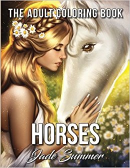 Horses: The Adult Coloring Book