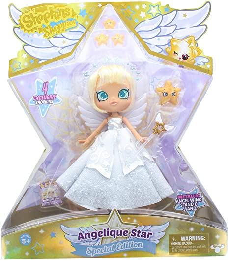 Shopkins Shoppie Doll Angelique Star Special Edition Angel Doll