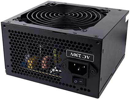 CiT Builder 700W Power Supply, Non Modular, PPFC, 70% Efficiency, 12cm Cooling Fan, An Excellent Entry Level Power Supply For System Integrators | Black