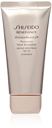 Shiseido Benefiance Wrinkle Resist 24 SPF 15 Hand Cream, 2.6 Ounce (SHBENEHCR1)