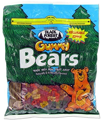 Black Forest Gummy Bears - 5lb Resealable Bag