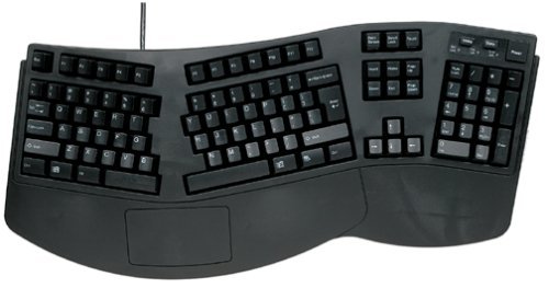 Belkin Ergoboard Keyboard 108 Keys Win 98/2000 PS2-At Black