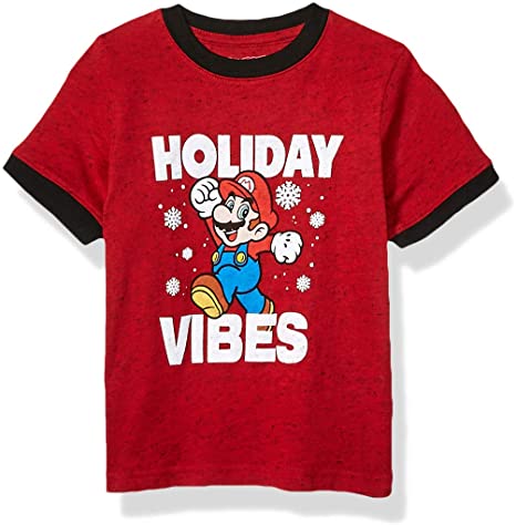 Nintendo Boys' Ugly Christmas T-Shirt