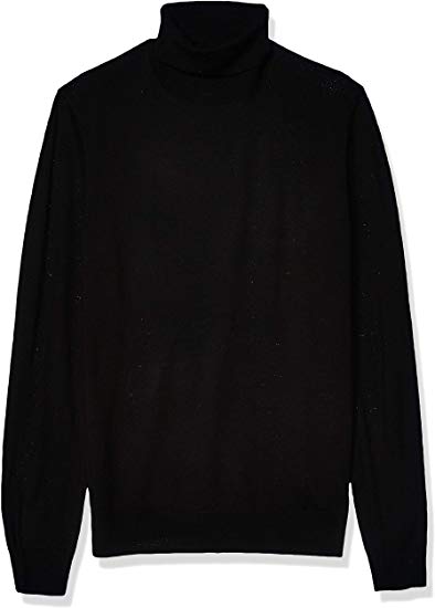 Goodthreads Men's Merino Wool/Acrylic Turtleneck Sweater