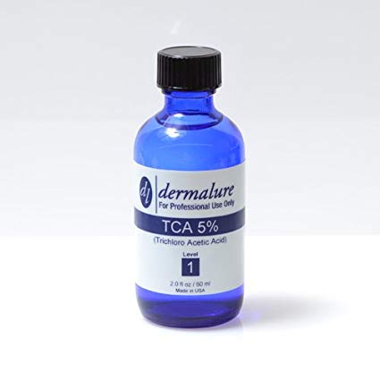 Trichloroacetic Acid - TCA Peel 5% Medical Grade 1oz. 30ml (Level 1 pH 1.7)