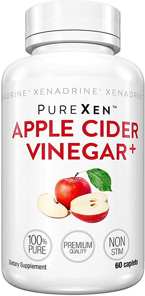 Xenadrine PureXen Weight Loss Supplement with Apple Cider Vinegar & Green Coffee, 30 Servings (60 Pills)