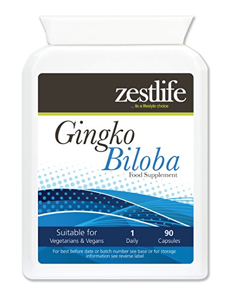 GINKGO BILOBA 6000mg - 60 caps Herbal ANTIOXIDANT Helps maintain circulation to the extremities Blood flow to the legs, Feet, Hands and Brain, an aid to Memory.