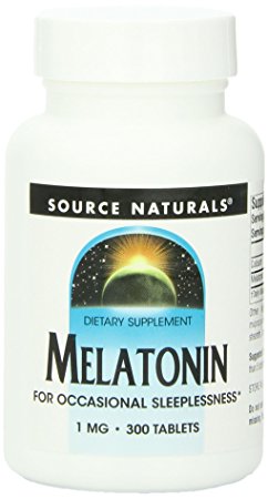 Source Naturals Melatonin, 300 Tablets