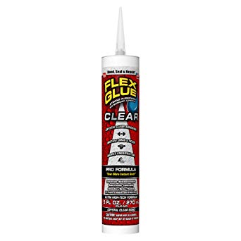 Flex Glue Clear 9 oz PRO Formula - Super Strong Transparent Waterproof Adhesive