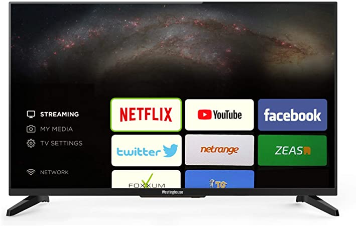 Westinghouse 32 Inch HD Smart TV with Freeview T2, USB, HDMI and Built-in Wi-Fi - Black (2019 Model)