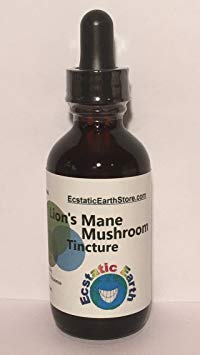 100% Organic Lion's Mane Mushroom Tincture ~ 4 Ounce Bottle ~ Hericium erinaceus