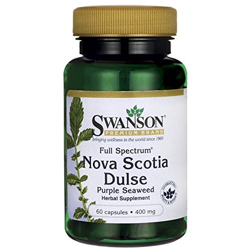 Swanson Full Spectrum Nova Scotia Dulse 400 mg 60 Caps