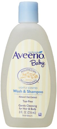 Aveeno Baby, Wash & Shampoo, 8 fl oz