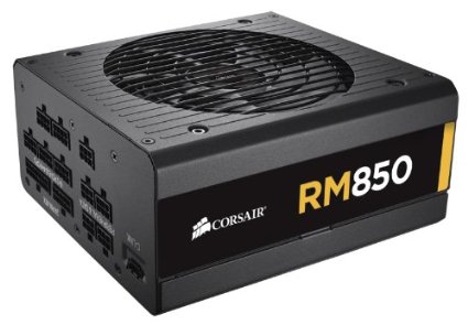 Corsair RM Series, RM850, 850 Watt (850W), Fully Modular Power Supply, 80  Gold Certified