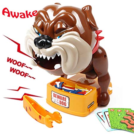 Bocks Funny Parent Child Board Games, Beware Of The Dog, Don't Wake The Dog Toys, Dog Card Games, Funny Electronic Pet Dog Toys, Bad Dog Gnaw Bones(ABS)