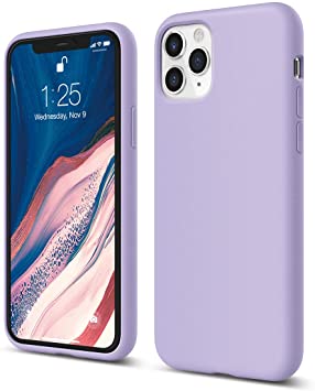 elago iPhone 11 Pro Silicone Case Designed for Apple iPhone 11 Pro Case (2019) [Lavender]