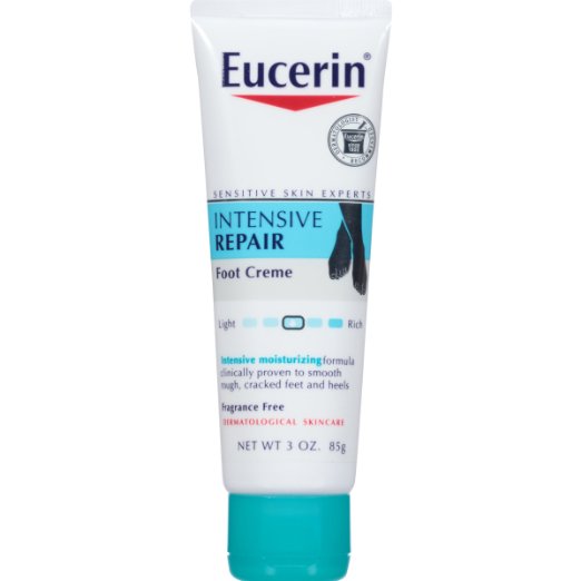Eucerin Intensive Repair Foot Creme 3 Ounce (Pack of 3)