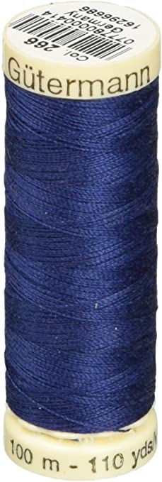 Gutermann Sew-All Thread 110yd, Dark Navy