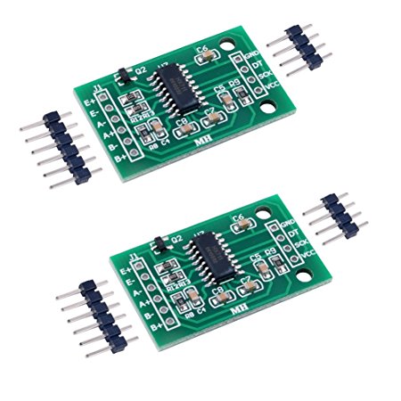 DIYmall 2pcs Hx711 Weight Weighing Load Cell Conversion Module Sensors Ad Module for Arduino Microcontroller