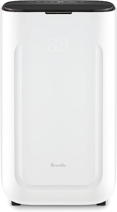 Breville The Smart Dry 2-in-1 Viral Protect Dehumidifier, White