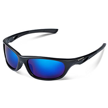 Duduma Polarized Sports Sunglasses for Men Women Baseball Running Cycling Fishing Driving Golf Unbreakable Frame Du646