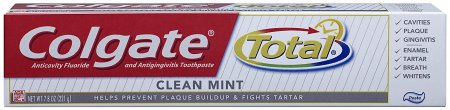 Colgate Total Toothpaste, Clean Mint, 7.8 Ounce