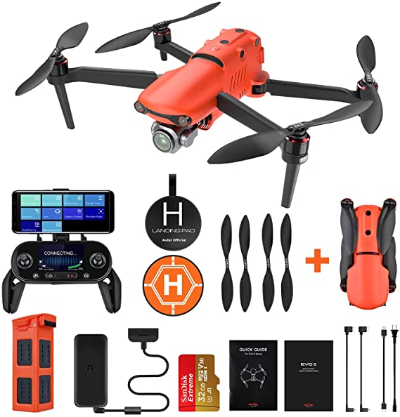 Autel Robotics EVO II Pro Drone 1''CMOS Sensor 6K HDR Video F2.8-F11 Adjustable Aperture Portable Quadcopter