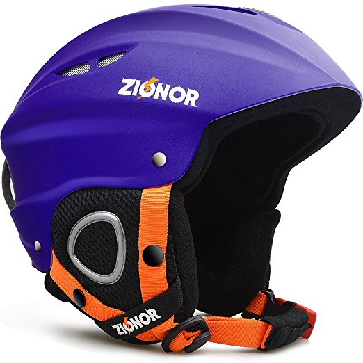 ZIONOR Lagopus H1 Ski Snowboard Helmet for Men Women - Air Flow Control Adjustable Fit