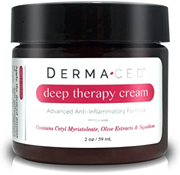 Dermaced Deep Therapy Cream - #1 Best Recommended Advanced Eczema and Psoriasis Treatment Cream - Soothe and Nourish Dry, Itchy, Painful Skin on Contact