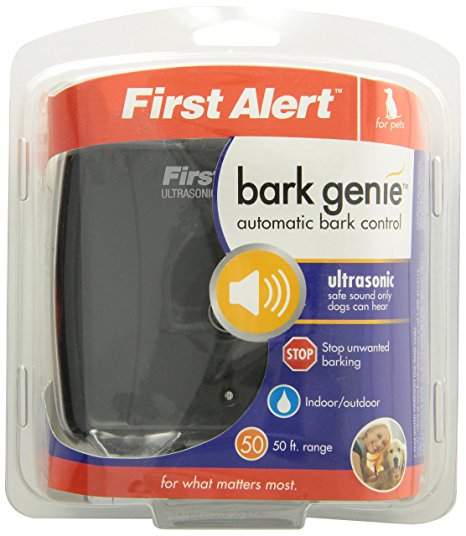 First Alert Bark Genie Automatic Ultrasonic Bark Deterrent