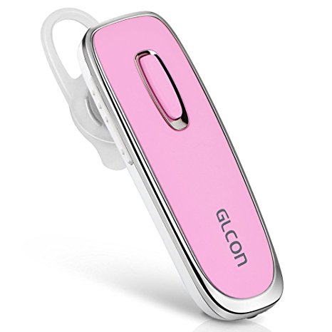 Bluetooth Headset V4.1,Bluetooth Headphones with Noise Cancelling Mic,Hands Free Wireless Earpiece for iPhone 7 Plus 6s plus 5s iPad Samsung Android Galaxy S7 or Other Smart Phones-Pink