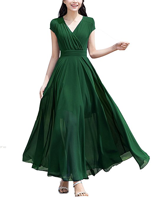 Long Formal Evening Dresses with Sleeve Women Vintage Elegant Maxi Dresses Evening Gowns for Party Prom