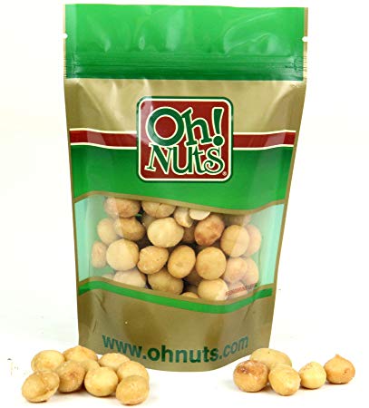 Roasted Salted Hawaiian Macadamia Nuts 5 pounds - Oh! Nuts