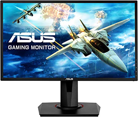 Asus VG248QG 24” G-Sync Compatible Gaming Monitor 165Hz Full HD 1080P 0.5ms DP HDMI DVI Eye Care