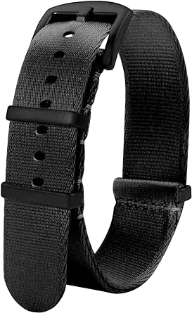 TStrap Nato Watch Strap Nylon - Soft Watch Band for Men Womem Replacement - Bracelet de Montre Homme - 18mm 20mm 22mm 24mm