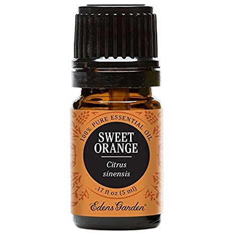 Sweet Orange 100% Pure Therapeutic Grade Essential Oil by Edens Garden- 5 ml