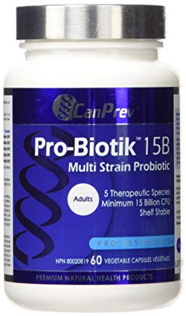 CanPrev Pro-Biotik 15B-Probiotic, 60 Vegicaps