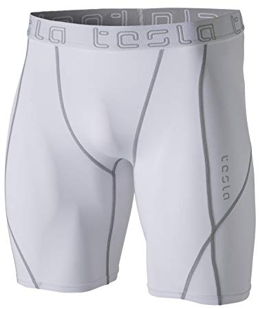 Tesla Men's Compression Shorts Baselayer Cool Dry Sports Tights MUS17/S17