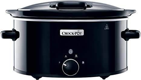 Crock Pot CSC031 Slow Cooker, Medium, Black