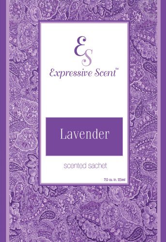 Lauren Collection Lavender Scented Sachet Envelope Air Freshener 6 Pack