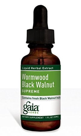 Gaia Herbs Wormwood Black Walnut Supreme 2 fl oz 60 ml