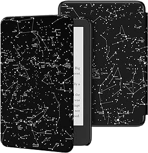 Ayotu Slim Case for 6" All-New Kindle (11th Generation 2022 Release), Colorful PU Leather Smart Cover with Auto Wake/Sleep, ONLY Fit 6 inch Basic Kindle 2022 Release, The Horoscope