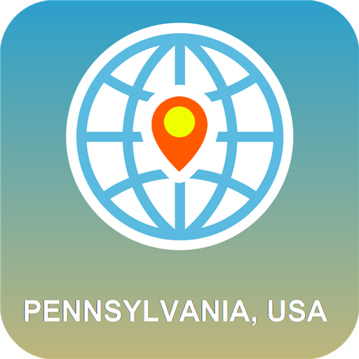 Pennsylvania, USA Map Offline