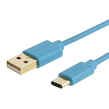 CableCreation USB-C to Standard USB 2.0 A Cable, 6.6 Feet - Blue