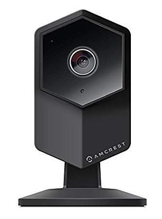 Amcrest UltraHD Shield 2K (3-Megapixel) Dual-Band WiFi Video Security IP Camera w/ Two-Way Audio, MicroSD Recording, Wide 140° FOV, HD 3MP (2304×1296) @20FPS IP3M-HX2 (Black) (Certified Refurbished)