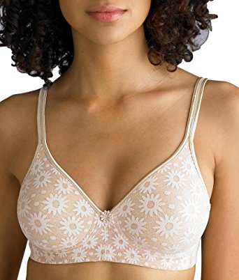 Warner's Women's Daisy Lace 2-Ply Wirefree Bra