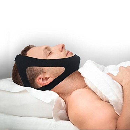 Professional Anti Snore Chin Strap Adjustable - The #1 Ranked Device Instant Snore Stopper